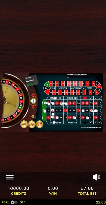 French Roulette 2D Advanced - Mobile and PC mobile