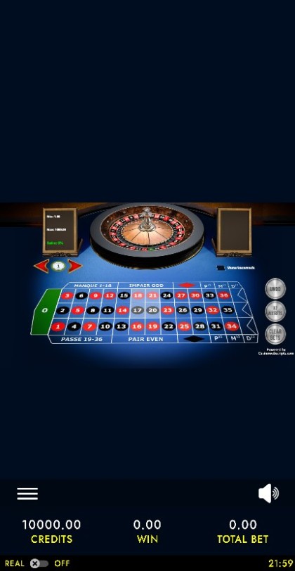 French Roulette 3D Advanced - Mobile and PC — portrait