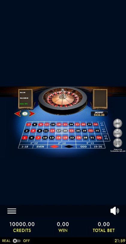 Jackpot Roulette No Zero 3D Advanced - Mobile and PC — portrait