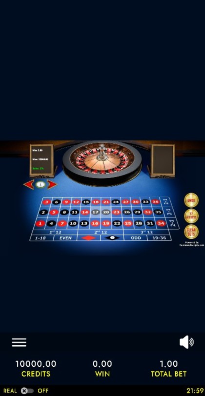 No Zero Roulette 3D Advanced - Mobile and PC — portrait