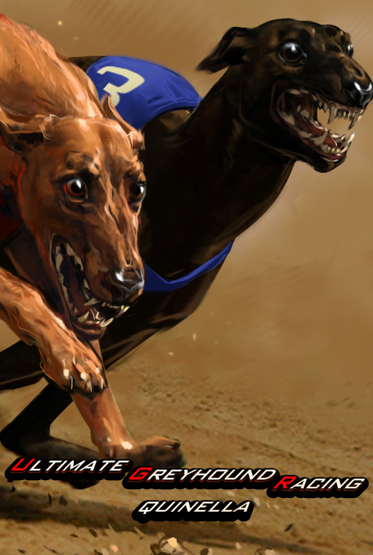 Greyhound Dog Racing Quinella - Mobile and PC