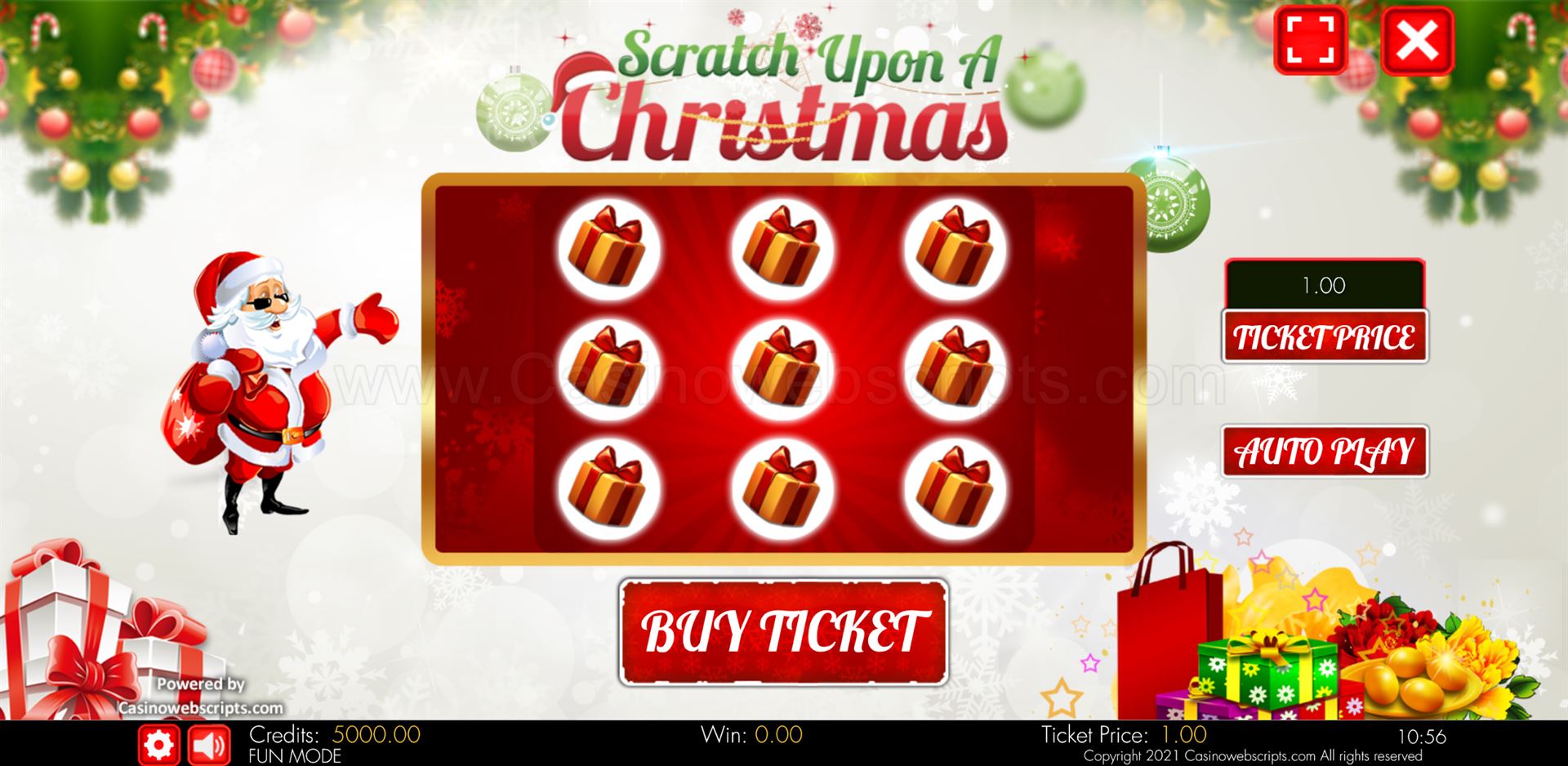 Scratch Upon A Christmas Mobile and PC - Preview