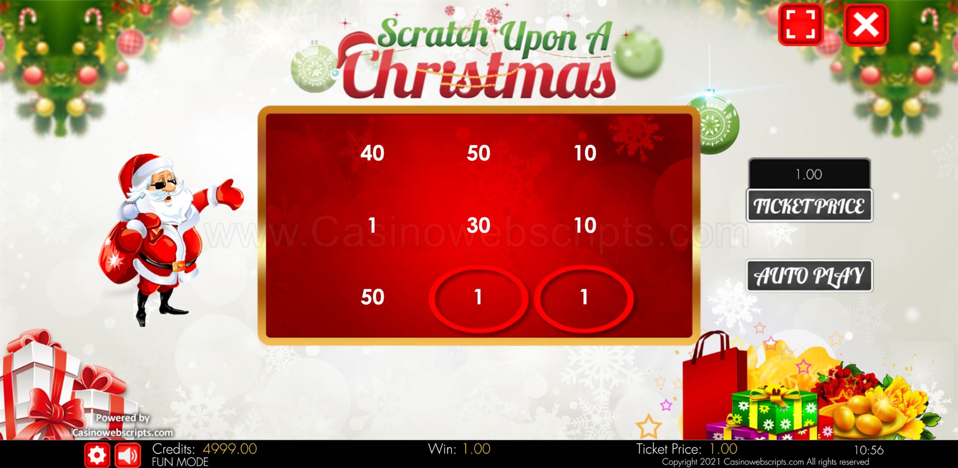 Scratch Upon A Christmas Mobile and PC - Preview