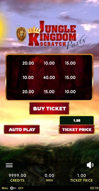 Jungle Kingdom Scratch Party Mobile and PC — portrait