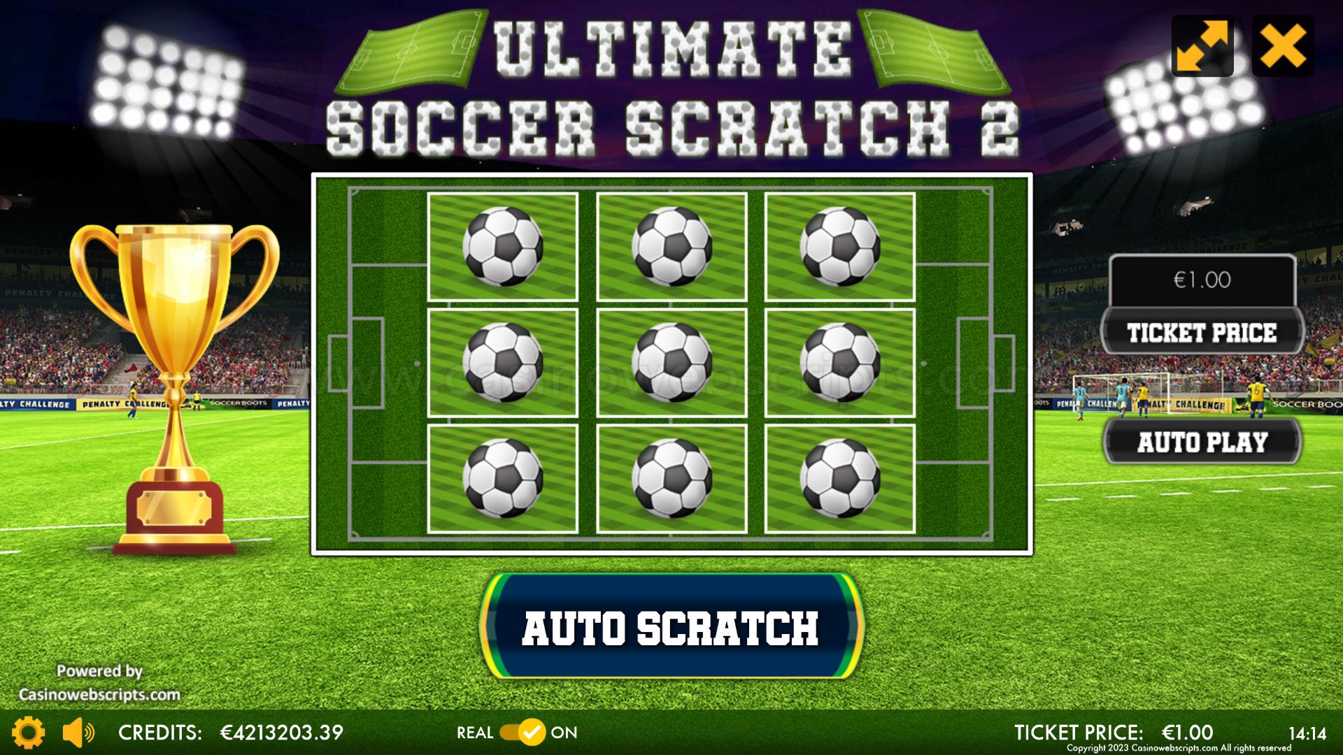 Ultimate Soccer Scratch 2 Mobile and PC - Preview