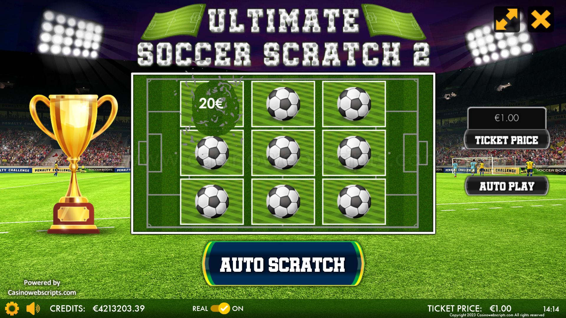 Ultimate Soccer Scratch 2 Mobile and PC - Preview