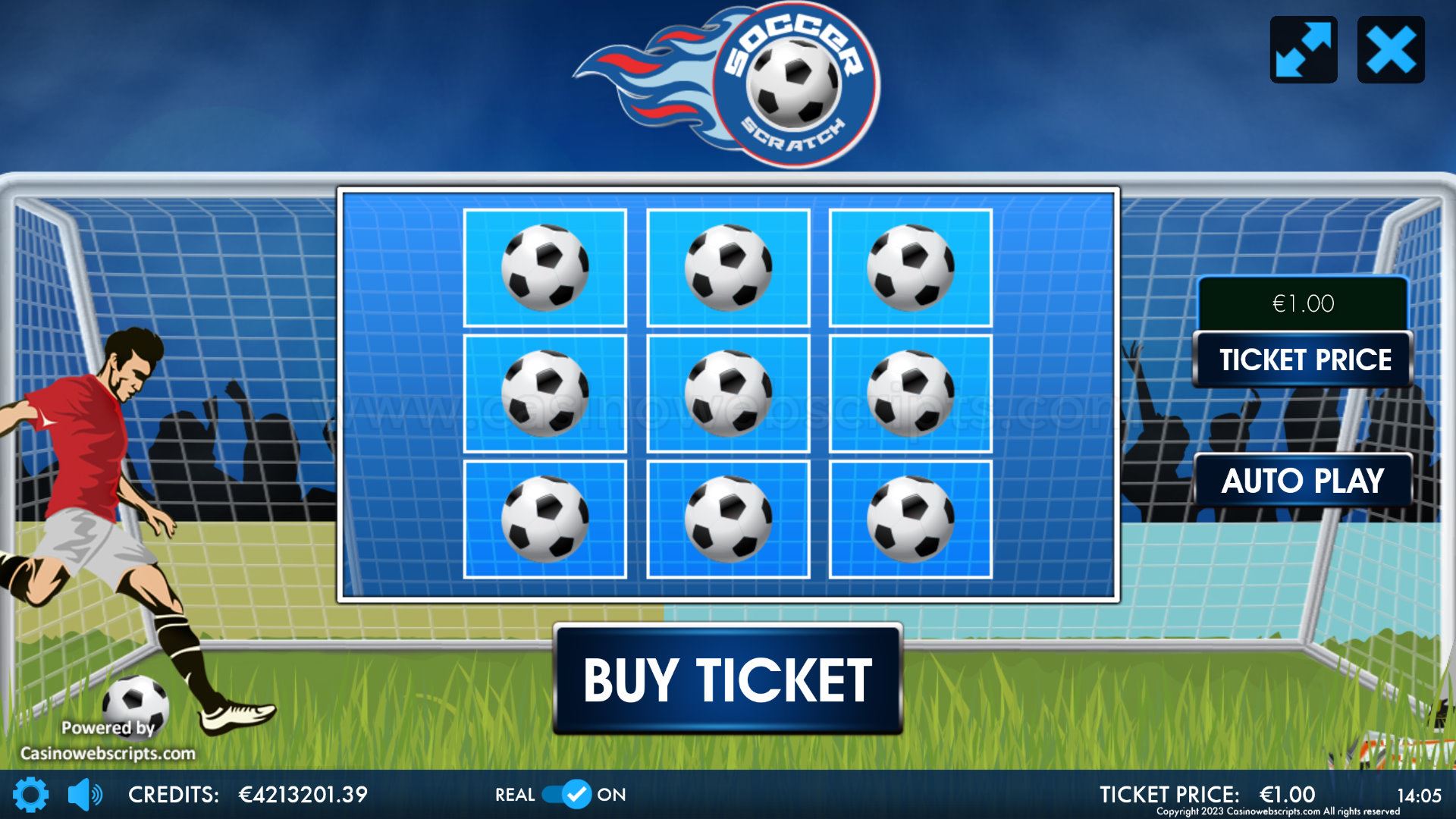 Soccer Champion Scratch Mobile and PC - Preview