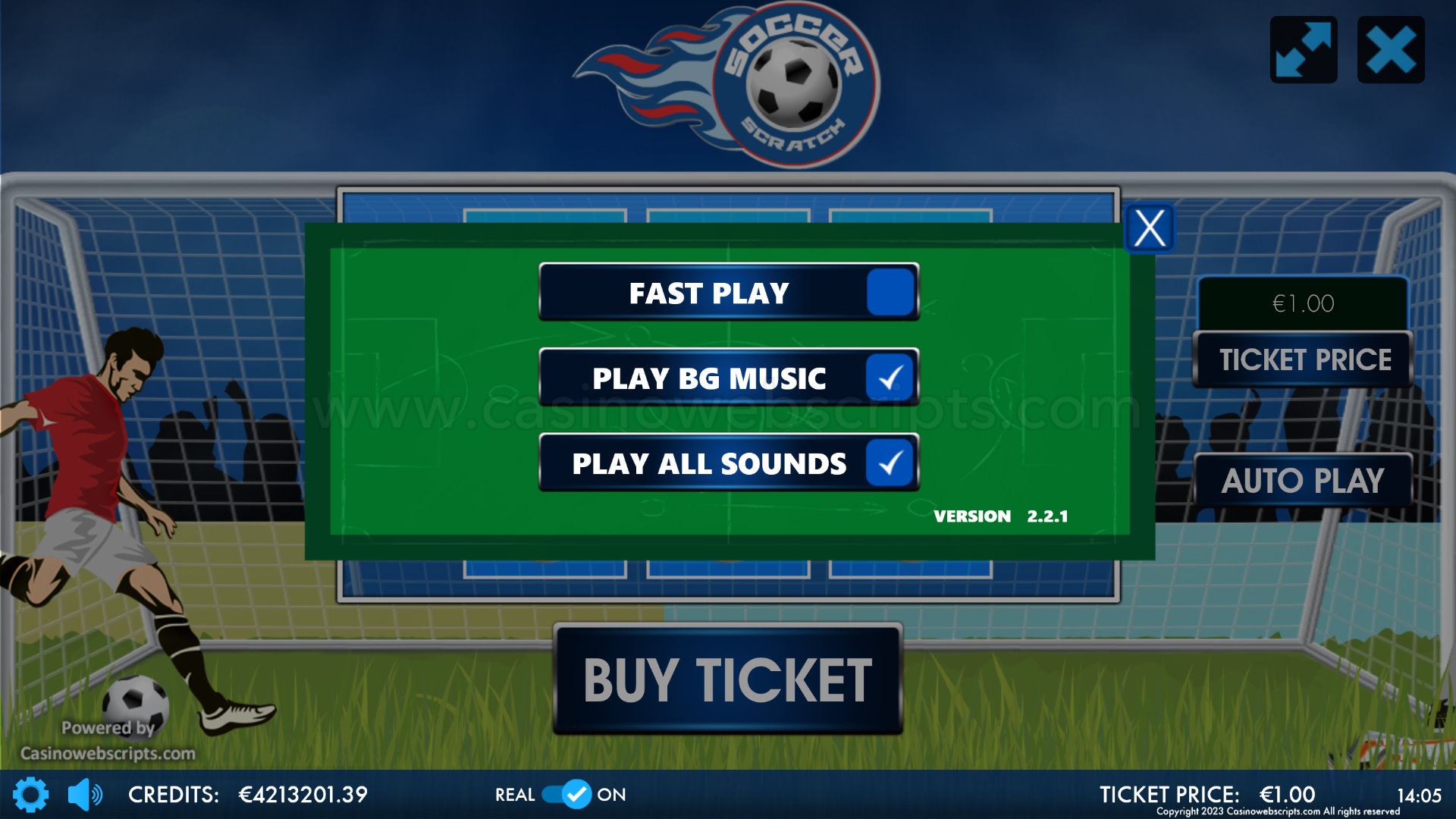 Soccer Champion Scratch Mobile and PC - Preview