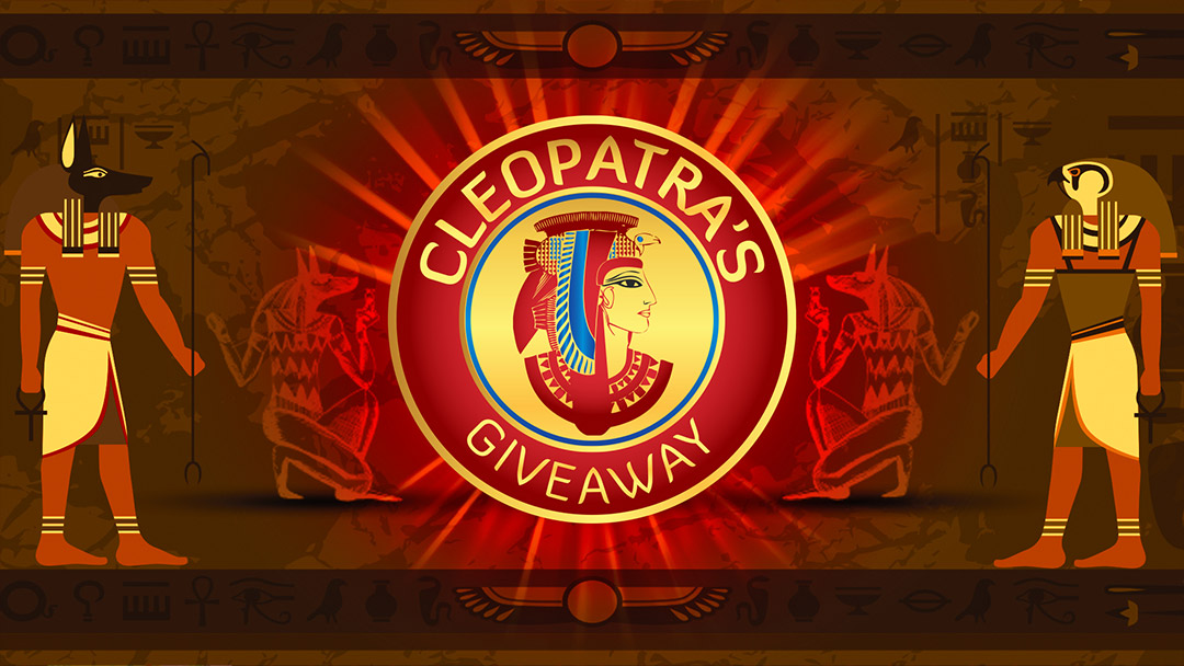 Cleopatra Giveaway Scratch Card  Mobile and PC - INTRO