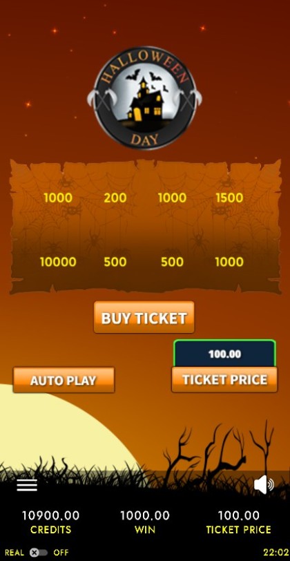 Halloween Day Scratch Card  Mobile and PC — portrait