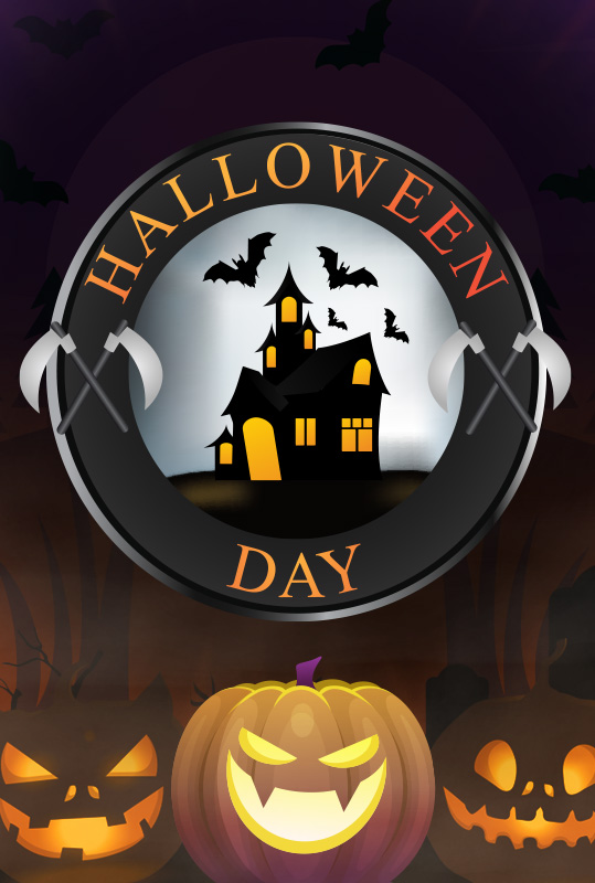 Halloween Day Scratch Card  Mobile and PC