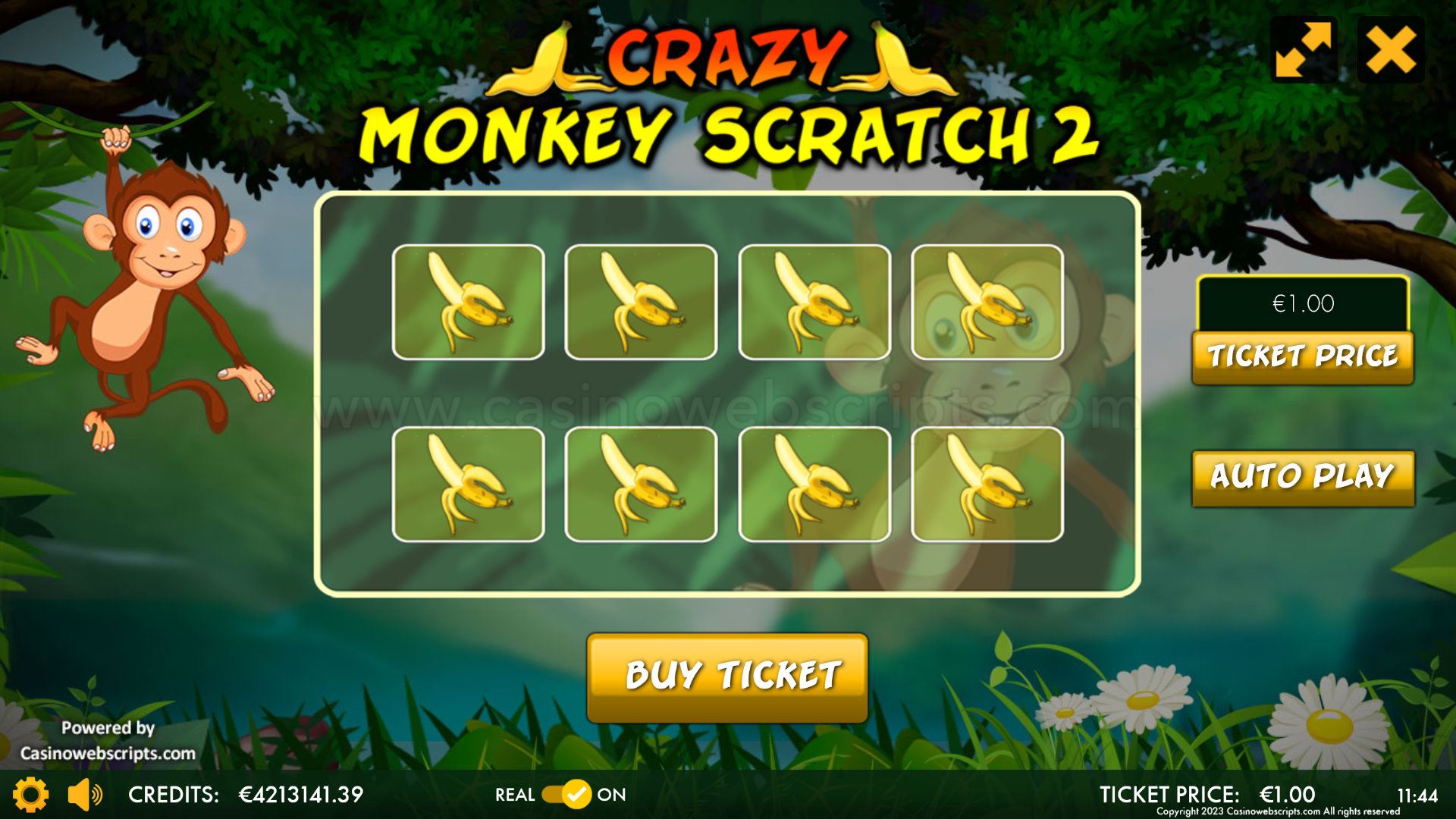 Crazy Monkey Scratch 2 Mobile and PC - Preview