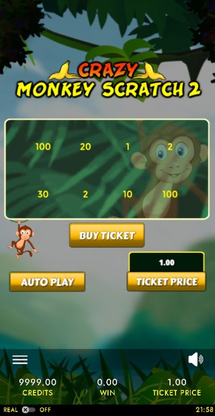 Crazy Monkey Scratch 2 Mobile and PC — portrait