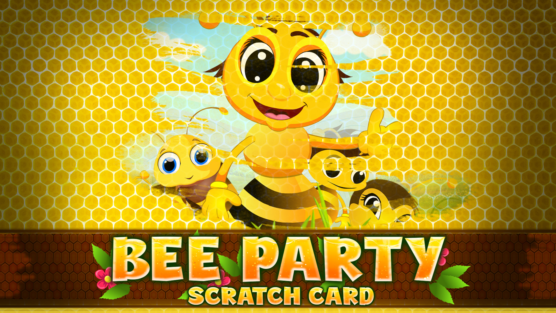 Bee Party Scratch Card - INTRO