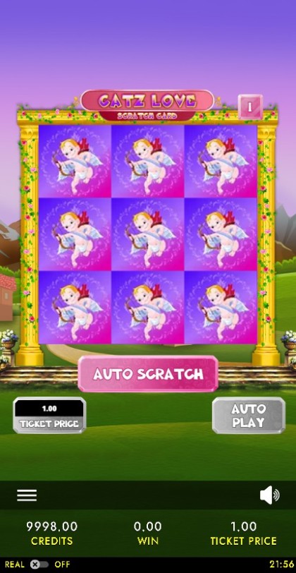 Catz Reel Love Scratch Card mobile