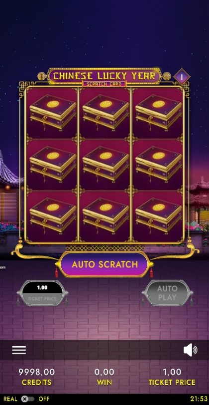 Chinese Lucky Year Scratch Card mobile