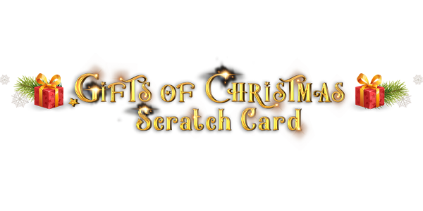 Gifts of Christmas Scratch Card logo