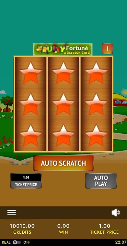 Fruity Fortune Deluxe Scratch Card mobile