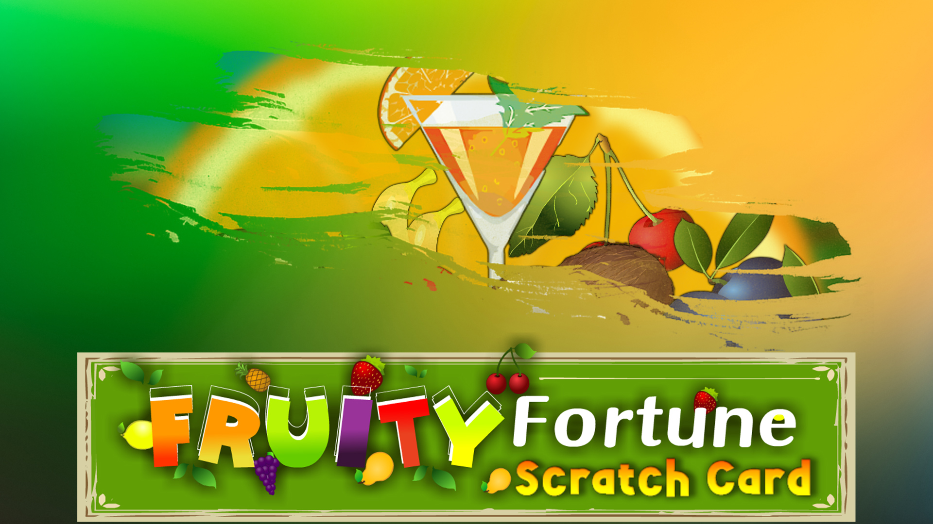 Fruity Fortune Deluxe Scratch Card - INTRO
