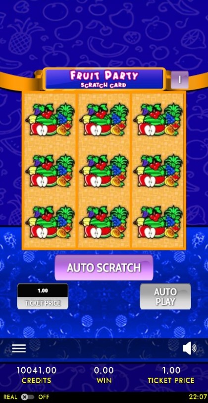Fruit Party Non-Stop Scratch Card mobile