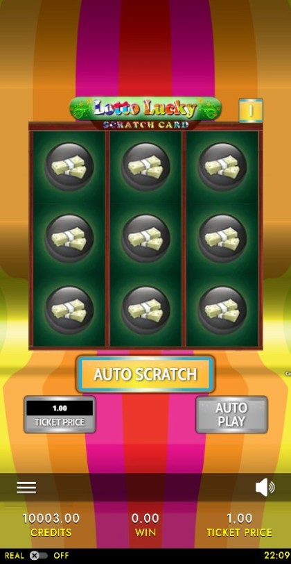 Lotto Lucky Slot Scratch Card mobile
