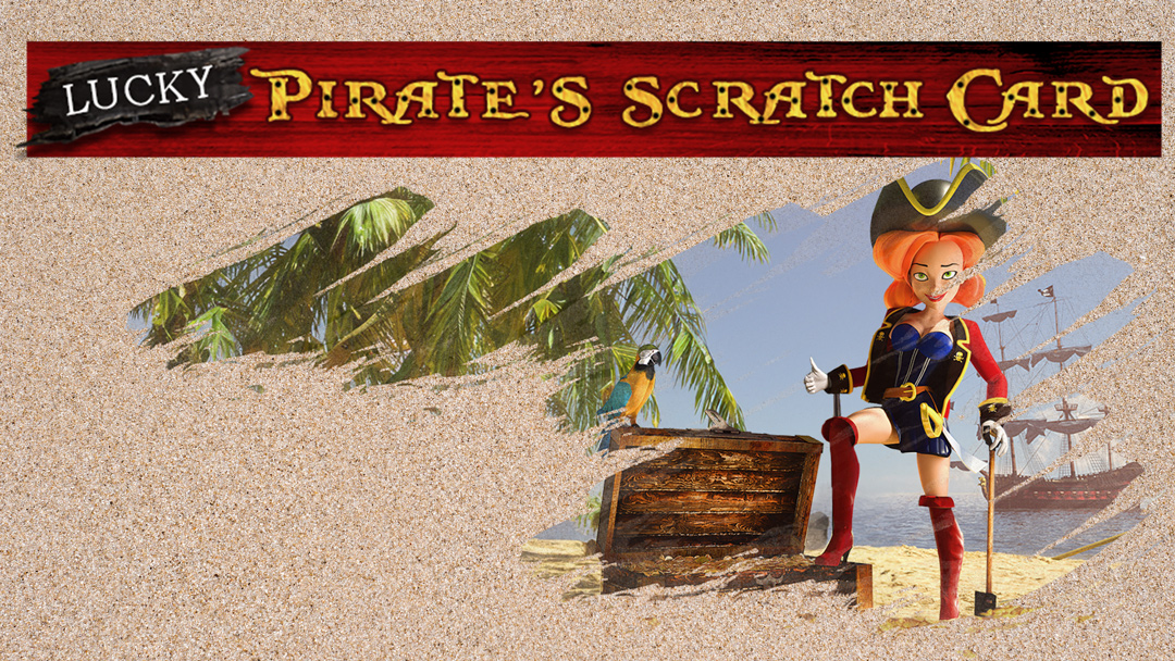 Lucky Pirate Bounty Scratch Card - INTRO
