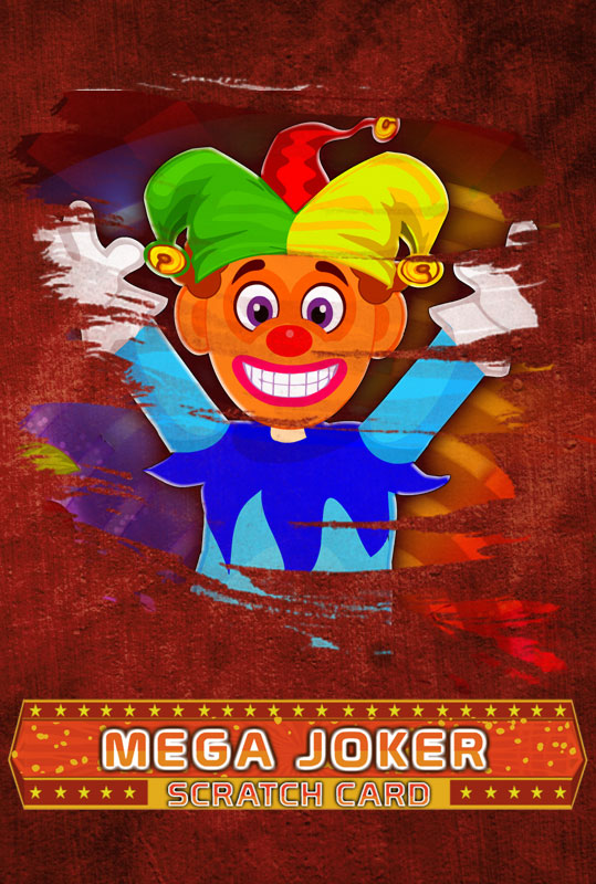 Mega Joker Jackpot Scratch Card