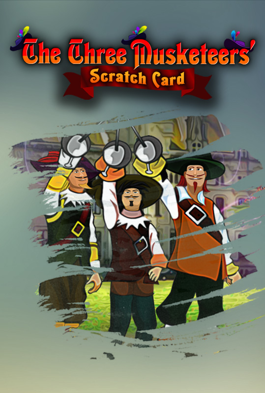 The Three Musketeers Scratch Card