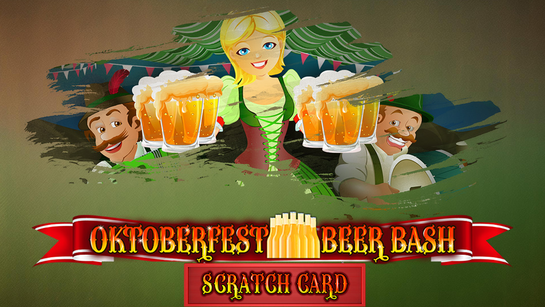 Oktoberfest Beer Bash Scratch Card - INTRO