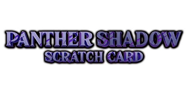 Panther Shadow Scratch Card logo