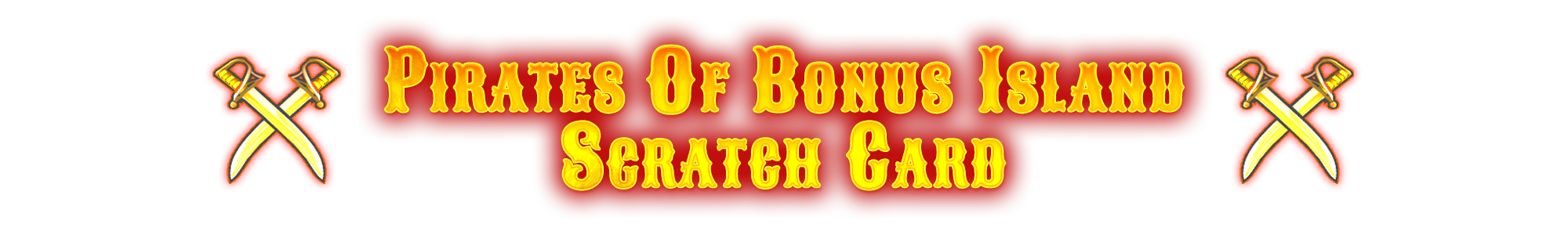 Pirates of Bonus Island Deluxe Adventures Scratch Card logo