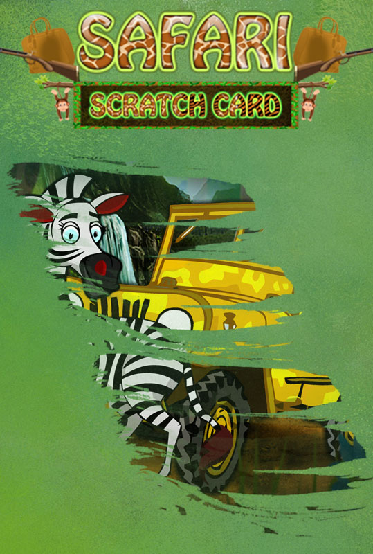 Safari Scratch Card