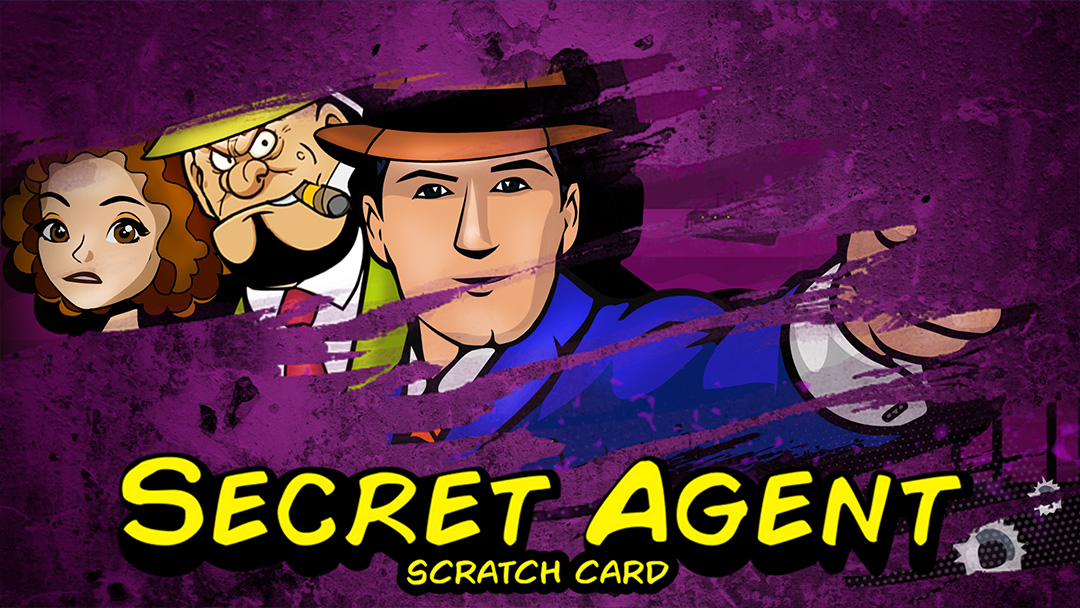 Secret Agent Triple Jackpot5 Scratch Card - INTRO