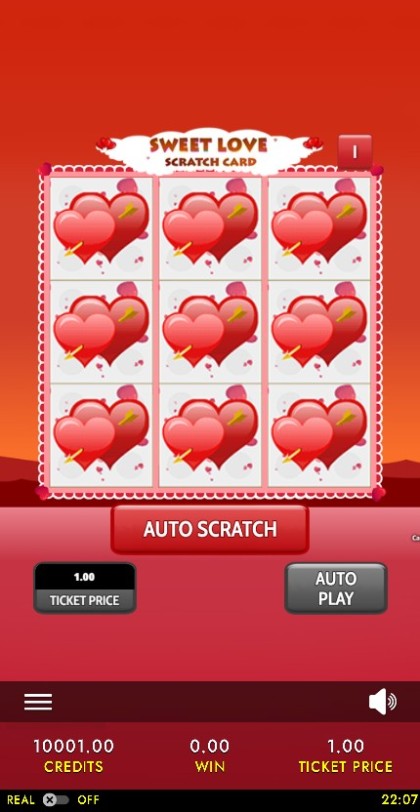 Sweet Reels of Love Scratch Card mobile