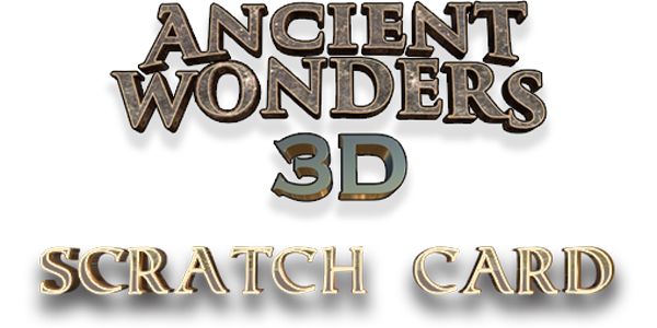 Ancient Wonders 3D Scratch Card logo