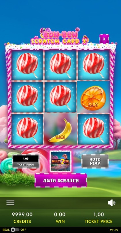 BonBon Scratch Card X mobile