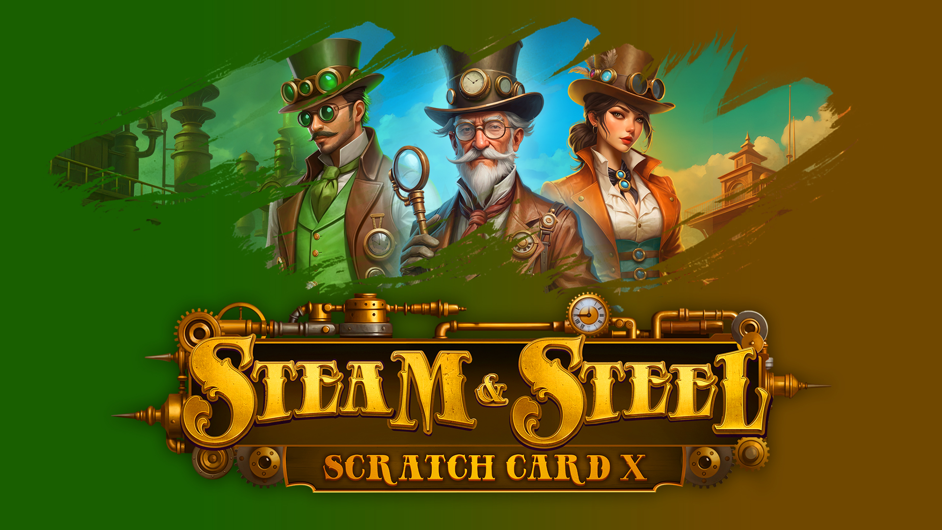Steam And Steel Scratch Card X - INTRO