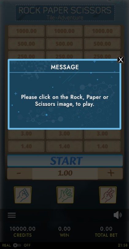 Rock Paper Scissors Tile-Adventures Mobile and PC — portrait