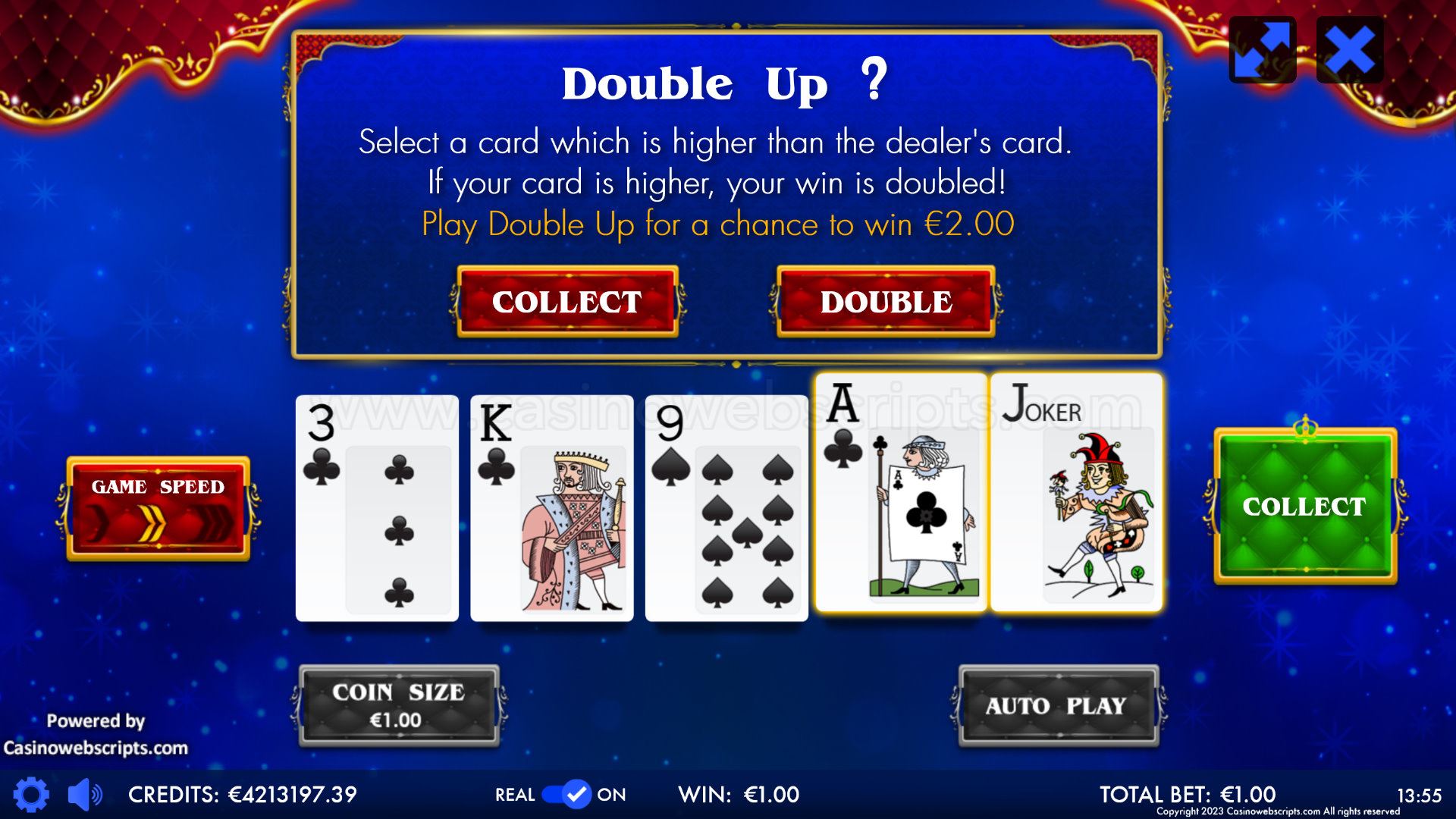 Royal Flush Party Deluxe Video Poker HTML5 Mobile and PC - Preview