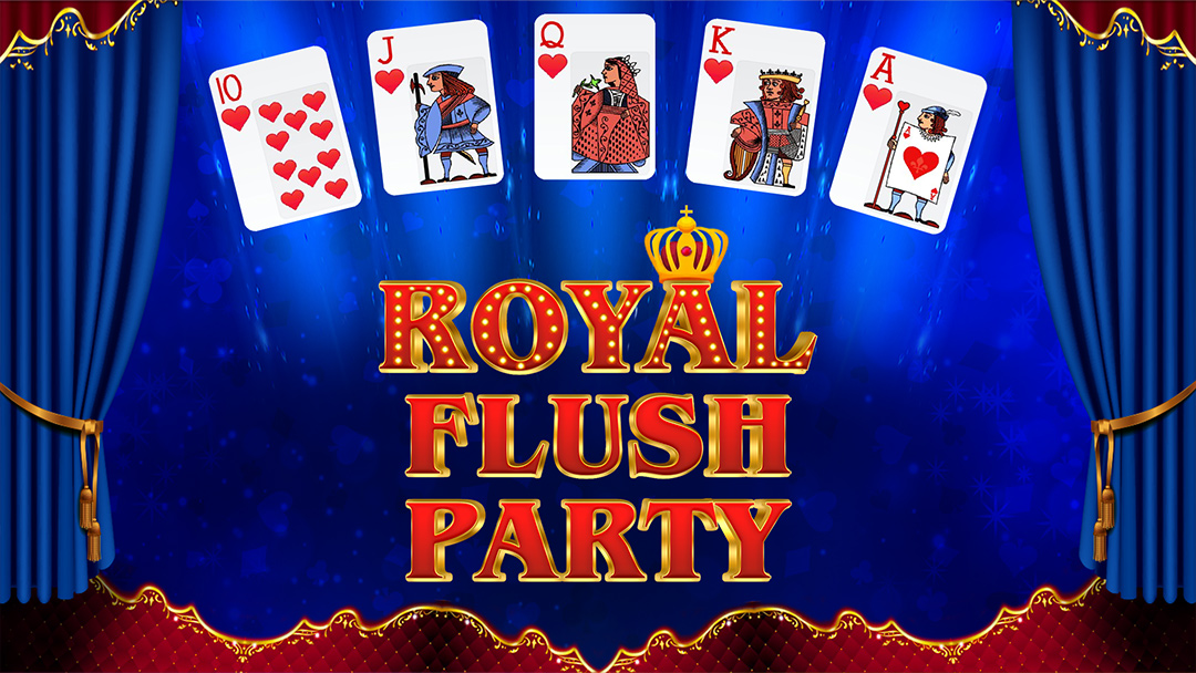 Royal Flush Party Deluxe Video Poker HTML5 Mobile and PC - INTRO